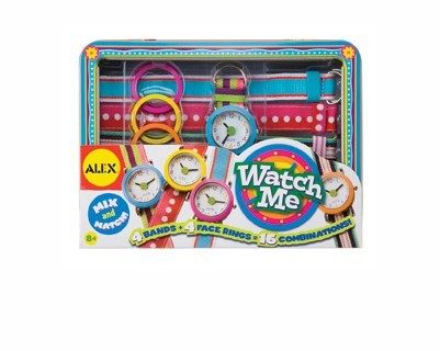 美国ALEX玩具女孩儿童生日礼物礼品6岁7岁8岁9岁儿童电子手表亮点