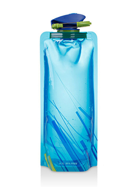 700ml Folding Drinking Water Bag Soft Flask Bladder Cycling