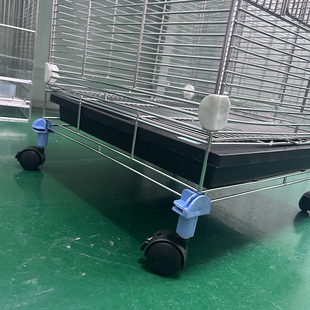 DIY宠物魔片笼蜜袋鼯40鹦鹉笼豚鼠荷兰猪笼改装底座一体式304笼座