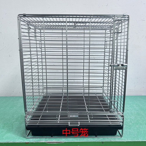 食品级304不锈钢宠物笼可折叠