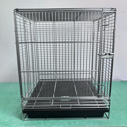 304不锈钢蜜袋鼯笼鹦鹉小型猫狗宠物笼外出可折叠中号36*35*44cm