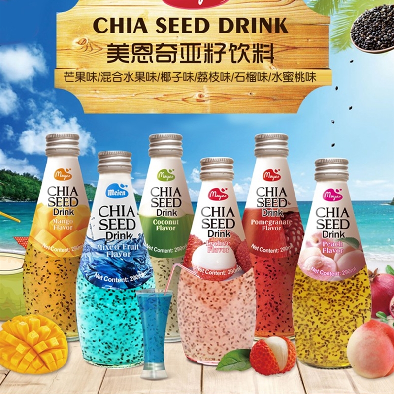 美恩奇亚籽多种水果味泰国290ml