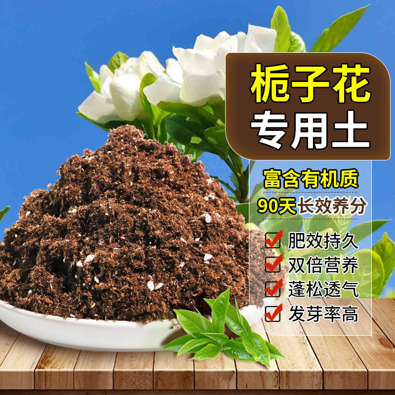 栀子花适用腐殖土根壮苗好绿萝盆栽土细腻均匀涵养养分实惠装多肉