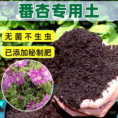 番杏专用土种花营养土家用盆栽肥料种植土壤养花植物通用有机花土