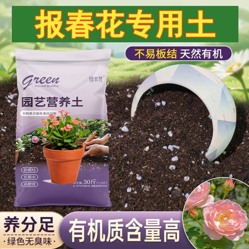 报春花专用腐叶土不板结菜园泥炭基质无菌绿叶木本精选含泥炭优质