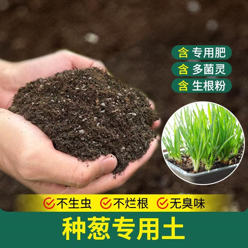 种葱专用土种菜土有机土壤阳台种菜专用土育苗室内菜园菜地家庭