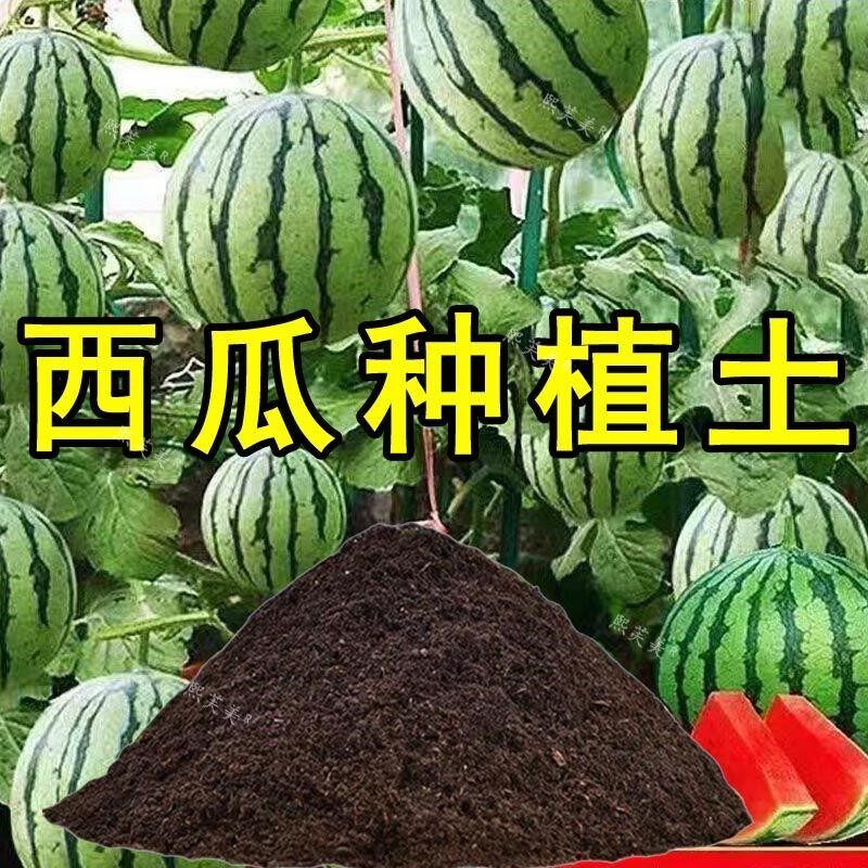 西瓜专用土西瓜种植土营养土盆栽土果树育苗土有机土阳台西瓜土壤