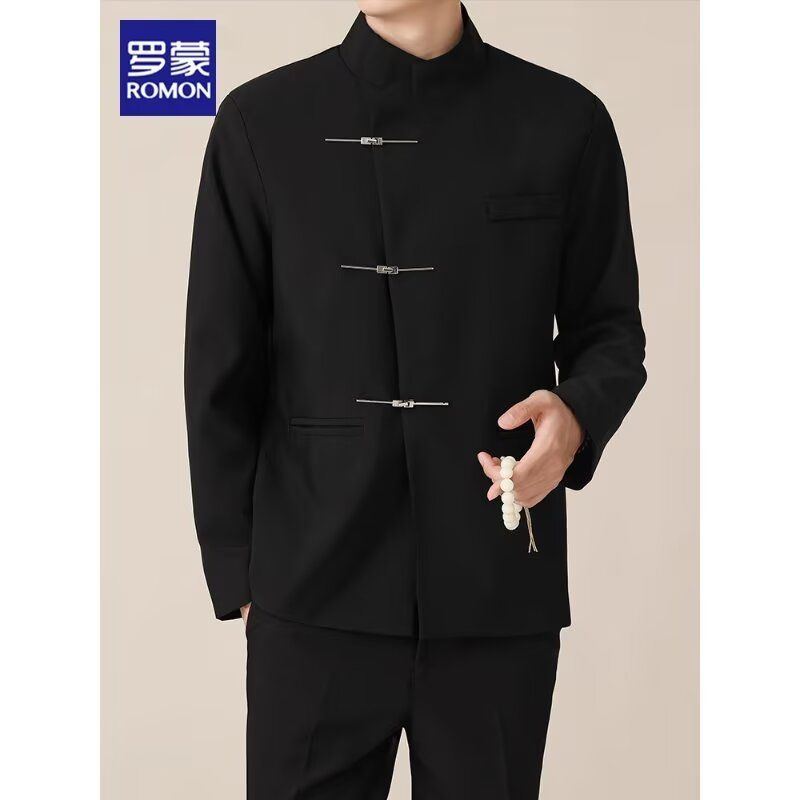 1506/QZS060/P59帅气宽松港风西装外套男春秋百搭休闲西服潮,男装西服套装,星座1506