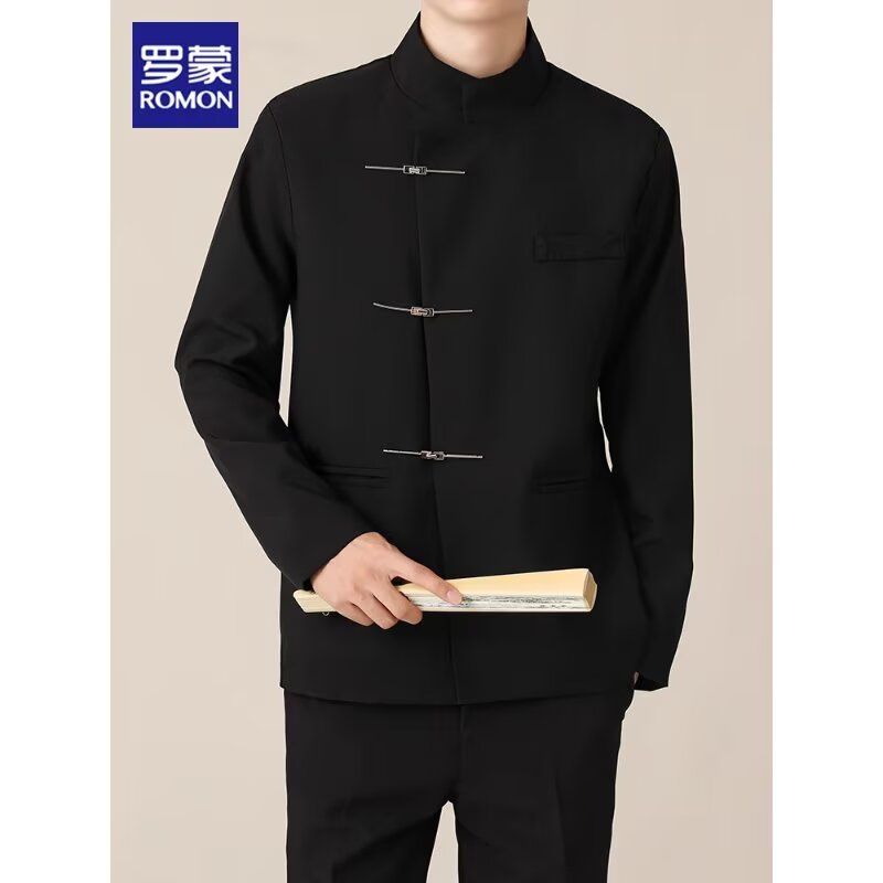 1506/QZS060/P59帅气宽松港风西装外套男春秋百搭休闲西服潮,男装西服套装,星座1506
