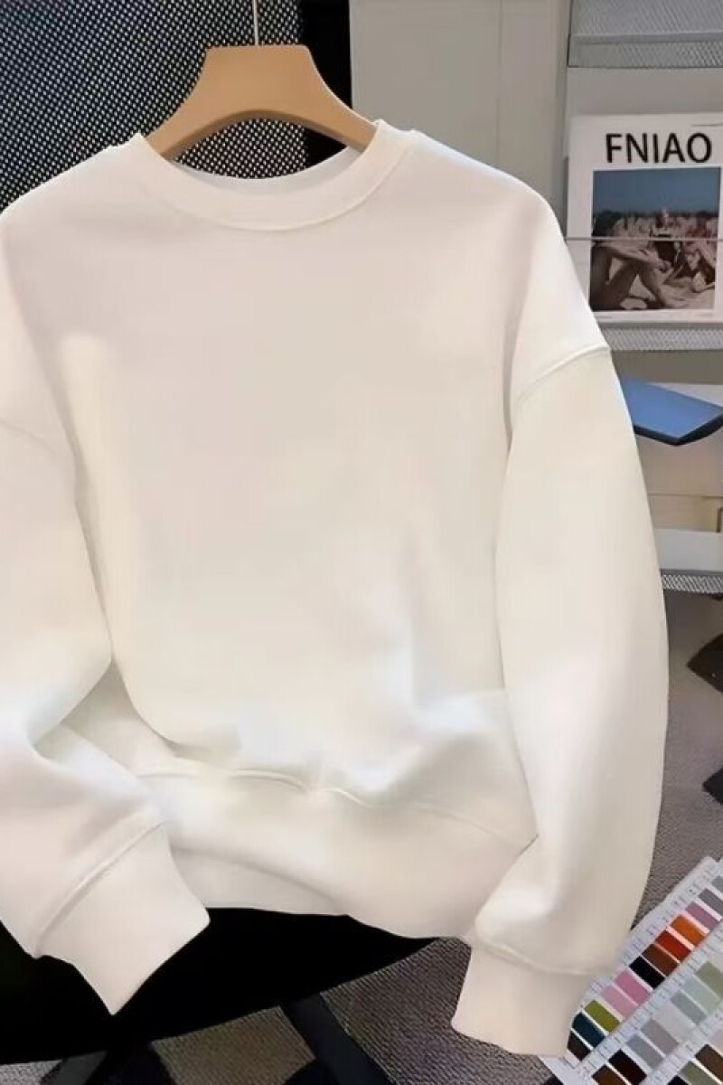 1506/QJRW0000/P32纯色圆领卫衣男女套头加绒秋冬款1,男装卫衣,星座1506