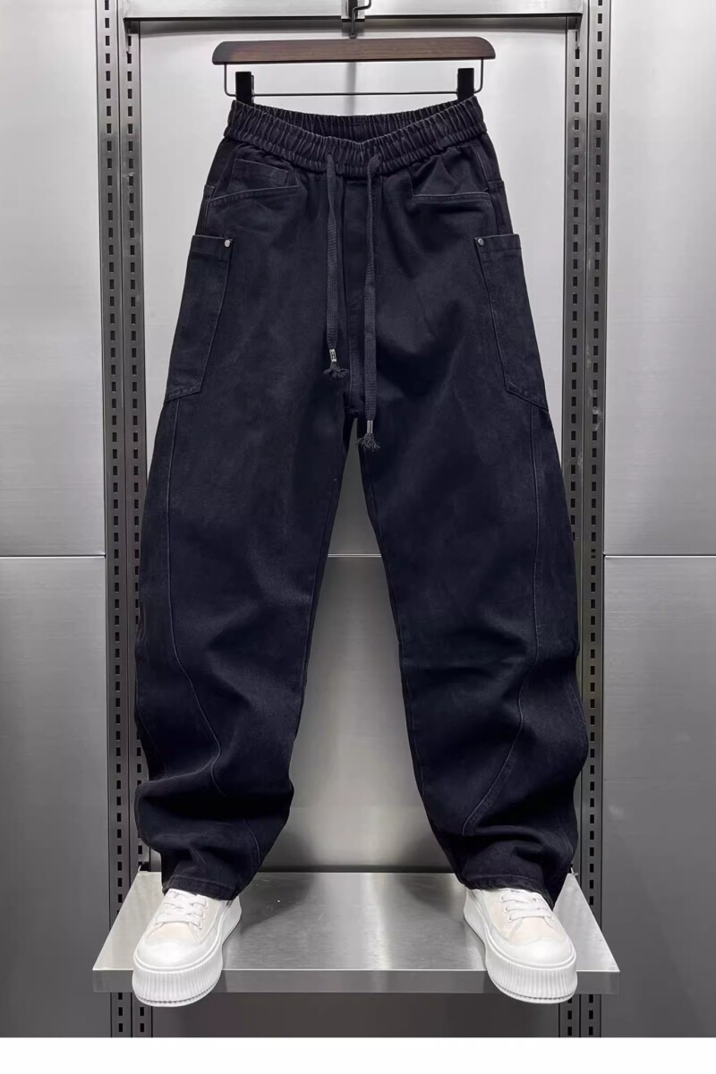 1506/QK8330/P62秋冬加绒加厚重磅高街痞帅牛仔裤男1,男装牛仔裤,星座1506