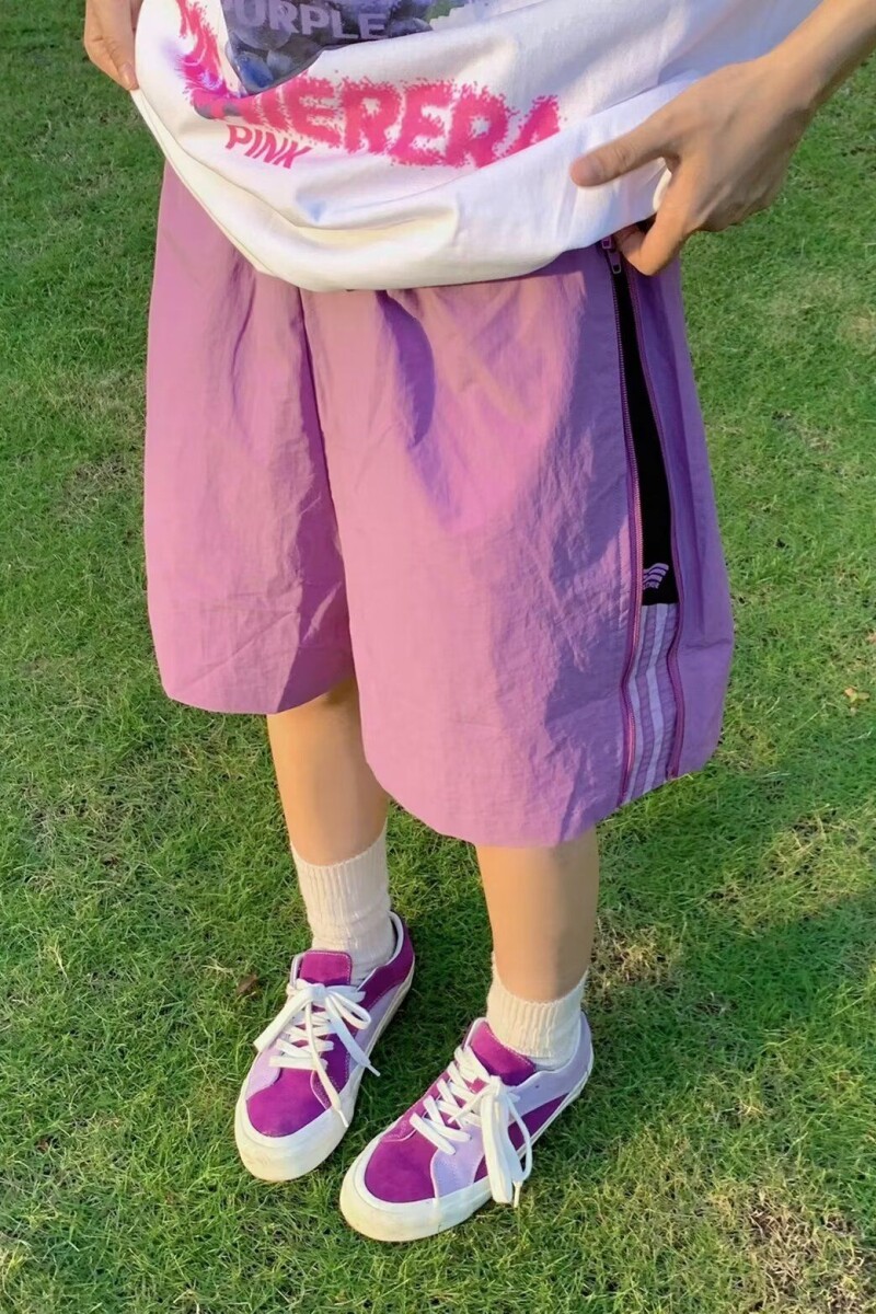 1506/QK630/P38夏装休闲短裤男宽松休闲中裤百搭韩版五分裤小众,男装牛仔裤,星座1506
