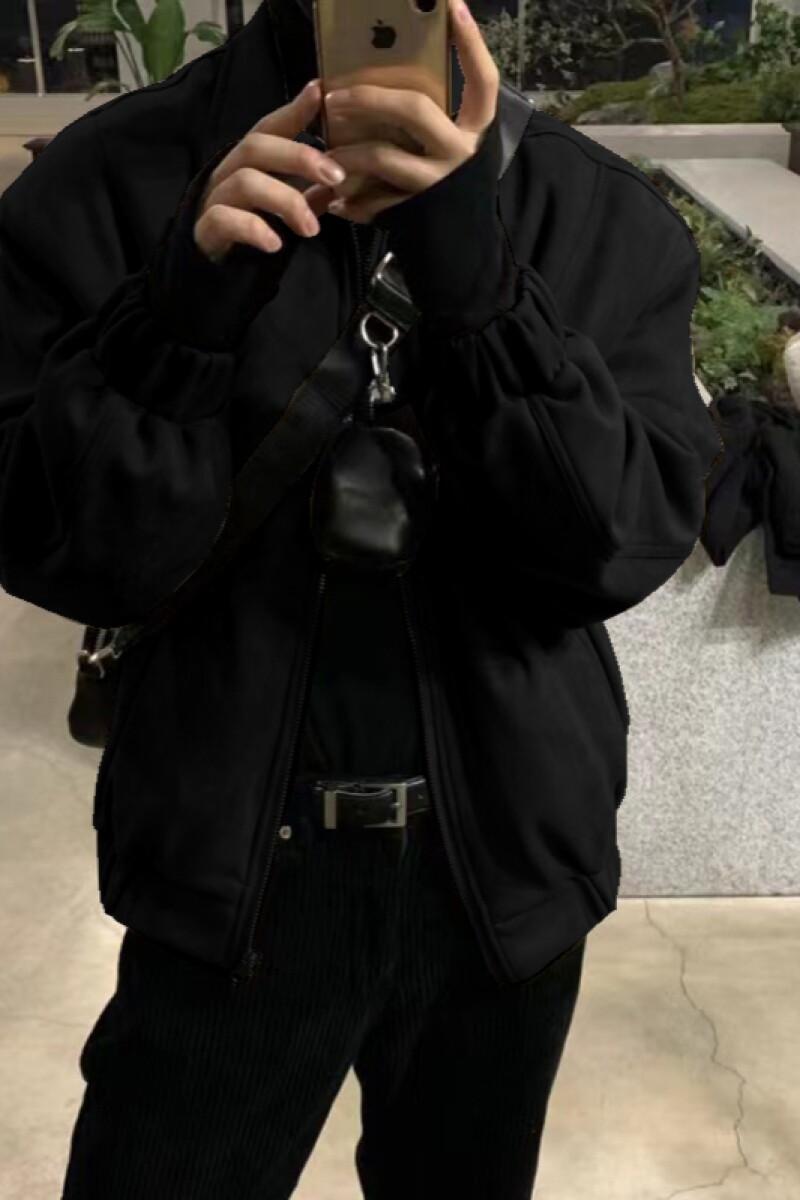 1506/QJ400/P53潮牌高级感小众设计感拼接麂皮绒夹克2,男装夹克,星座1506
