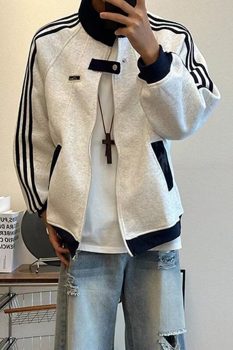 1506/Q61500/P44男士春秋季潮牌宽松百搭衣服港风休闲情侣外套1,女装短外套,星座1506
