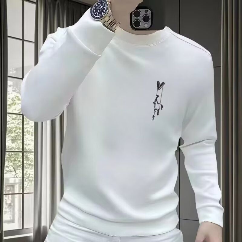 1506/QV10350/P38印花秋冬卫衣男春秋季韩版新款圆领宽松上衣1,男装卫衣,星座1506