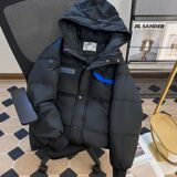 1506/Q5550/P69拼色连帽棉衣男宽松休闲保暖面包服棉袄外套1，男装棉衣，星座1506
