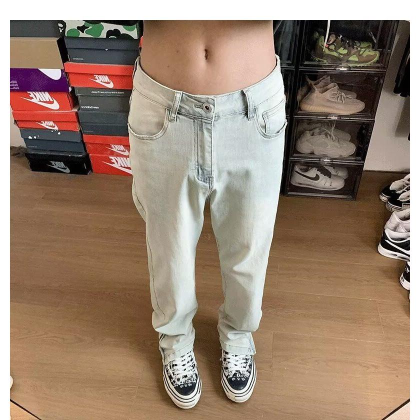 1506/Q9930/P44美式高街男秋冬新款潮流修身直筒微喇长裤子1,男装休闲裤,星座1506