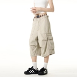 1506/QK1230/P54夏季美式短裤男潮牌宽松大码运动休闲五分裤子，男装牛仔裤，星座1506