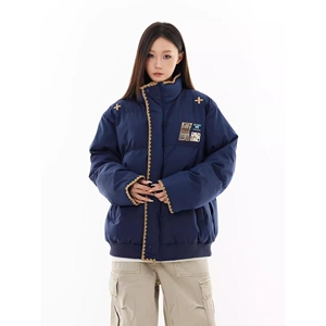 1506/M9990/P85刺绣款【网络图】2025年高街潮流棉衣棉服1图片