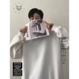 1506/QTP615090/P49加绒圆领长袖上衣冬季加绒运动休闲卫衣1，男装卫衣，星座1506