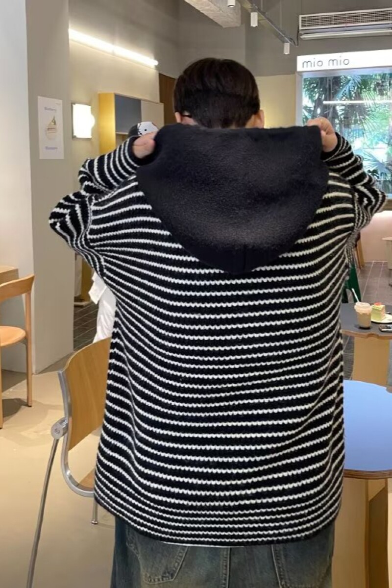 1506/Q70250/P54秋冬新款开衫毛衣美式复古休闲针织衫男纯色外套,男装针织衫/毛衣,星座1506