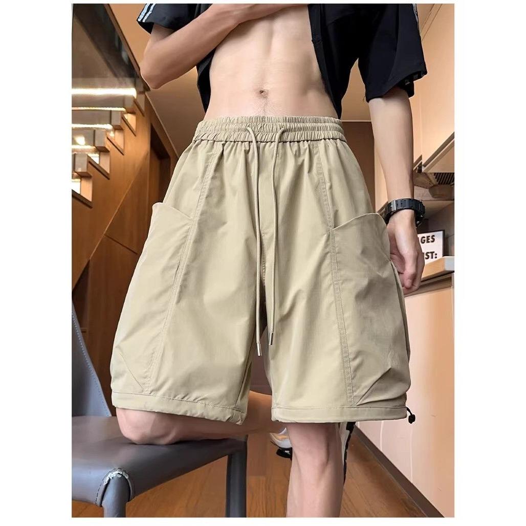 1506/QDK60190/P40机能风夏季男士大口袋宽松休闲工装短裤五分裤，男装牛仔裤，星座1506