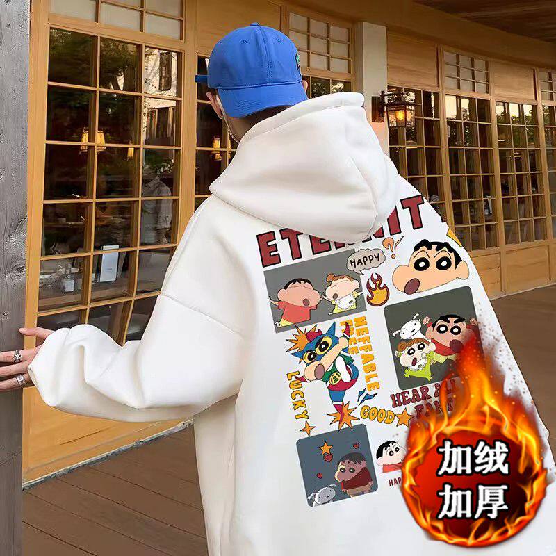 1506/Q贝贝绒J150后小新0/P40秋冬季港风宽松潮牌印花百搭外套,女装短外套,星座1506