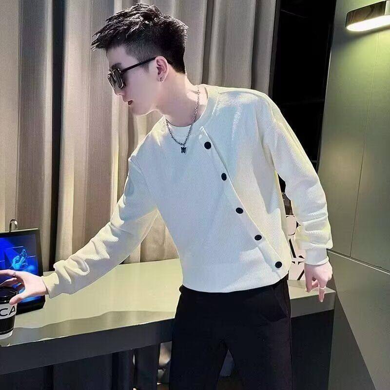 1506/QA0300/P38痞帅卫衣男长袖潮流休闲拼接外套，女装短外套，星座1506