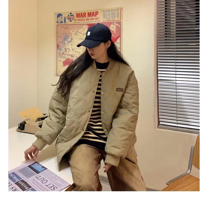 1506/2220/P75菱格棉服男款冬季潮牌外套棉衣冬装棉袄2025,男装棉衣,星座1506