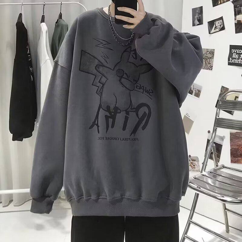 1506/QR50880/P39立体裁剪美式圆领卫衣男女春秋潮牌重磅宽松外套,女装短外套,星座1506