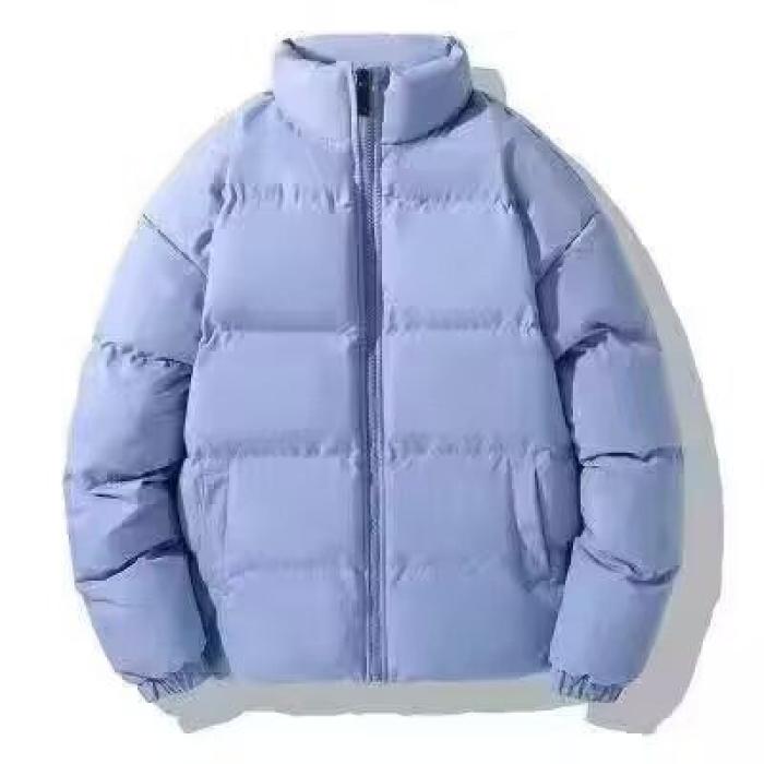 1506/QMY180/P39男女新款棉袄情侣装面包服保暖短款羽绒棉服外套1图片