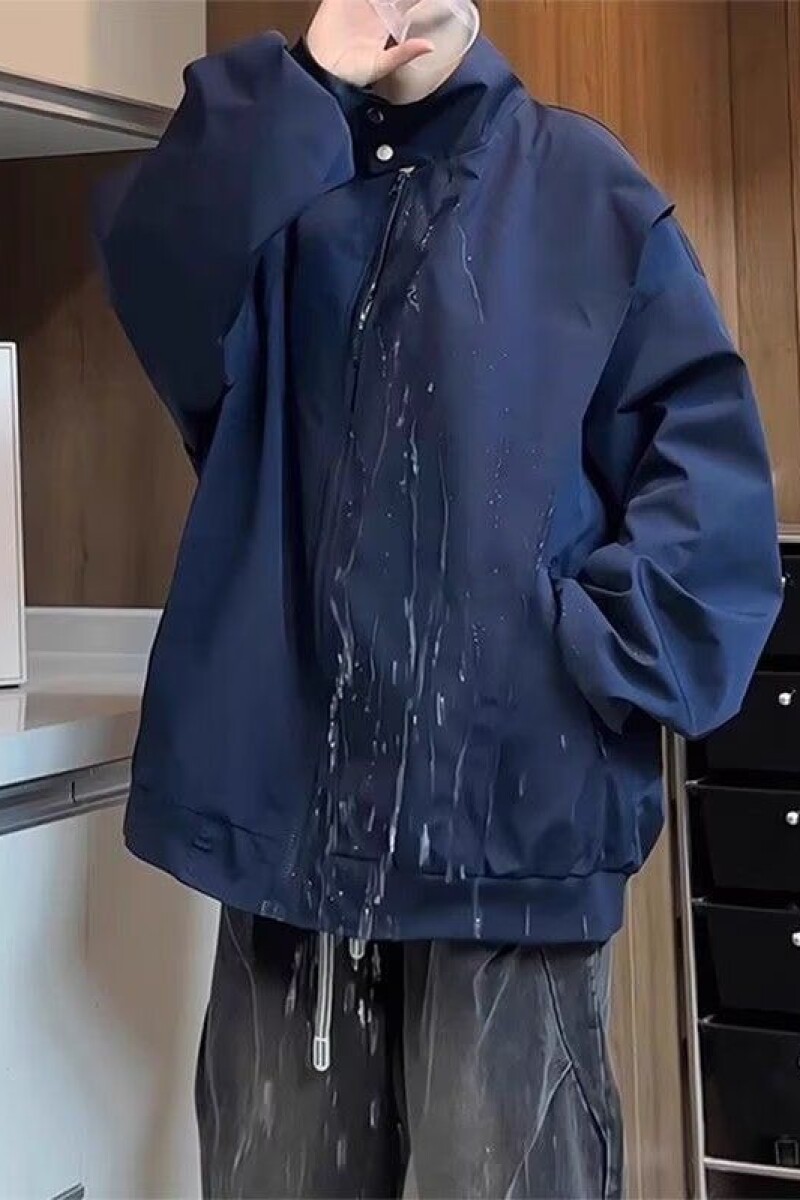 1506/QWT580/P64男士秋百搭棒球领飞行服立领防风抗皱拉链夹克,男装夹克,星座1506