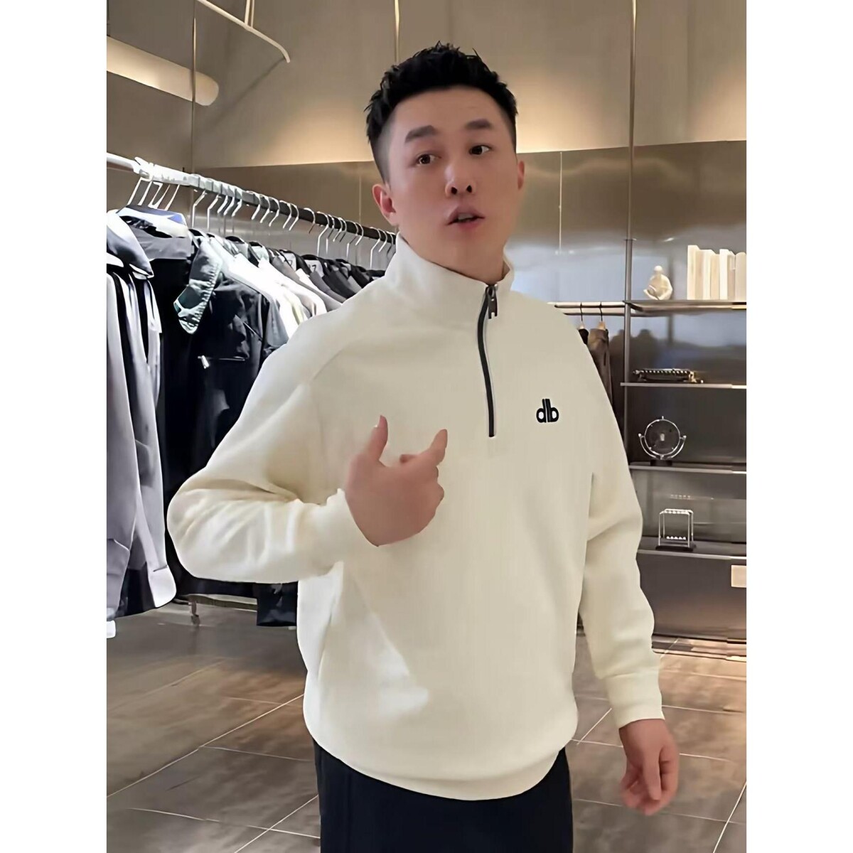 1506/QB440/P36新款秋冬季卫衣男士潮流帅气休闲立领打底衫2,男装T恤,星座1506