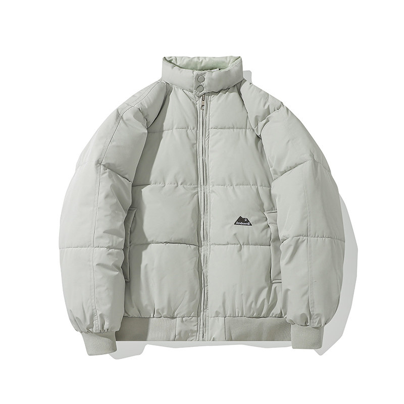 1506/M818/P65白底立领短款棉衣男女情侣装棉袄宽松潮流棉服外套3,男装棉衣,星座1506