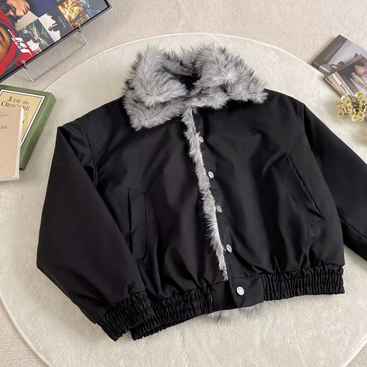 1506/JW3181/P112羊羔绒新款加厚加绒连帽棉衣冬装情侣棉服外套1,男装棉衣,星座1506