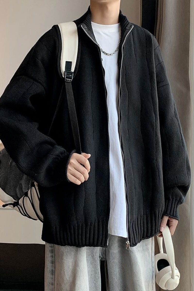 1506/Q5030/P58男士针织衫开衫网红宽松拉链百搭毛衣外套,男装针织衫/毛衣,星座1506