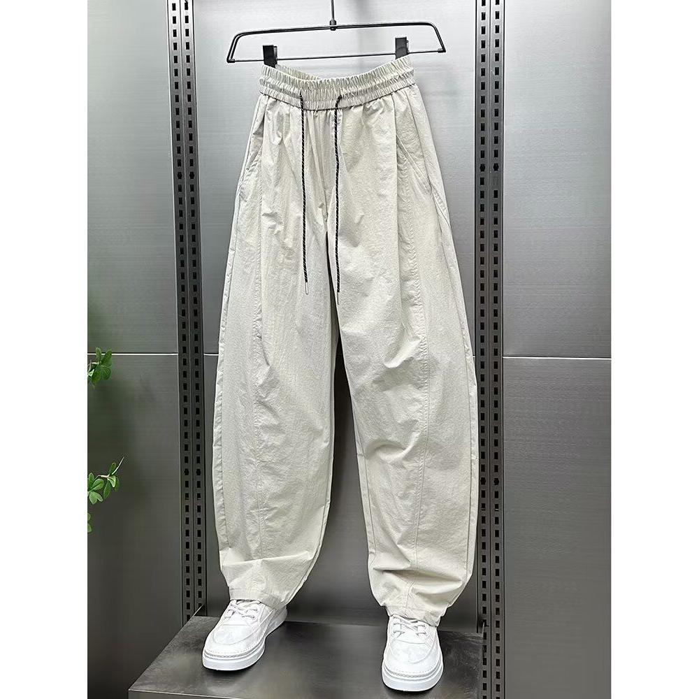 1506/QG2210/P42夏季宽松薄款直筒裤纯色长裤大码休闲裤男工装裤,男装工装外套,星座1506