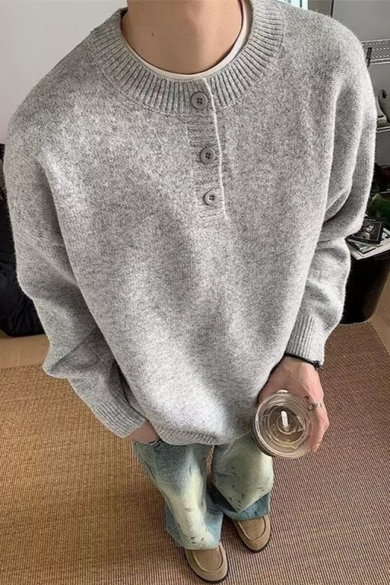 1506/Q5090/P52秋冬亨利领毛衣男毛衣美式针织衫男纯色毛衣潮,男装针织衫/毛衣,星座1506