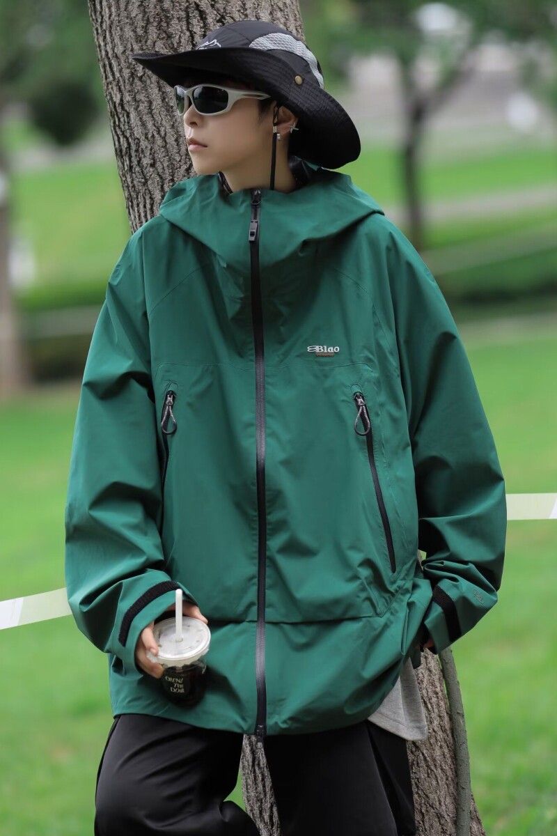 1506/QW92610/P52户外山系冲锋衣男女秋冬宽松夹克防风防水登山服,男装夹克,星座1506