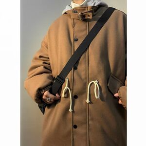 1506/M77181/P74情侣款棉衣羽绒棉衣男潮牌假两件冬季保暖外套1图片