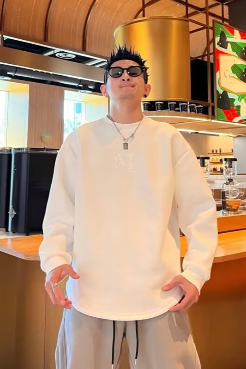 1506/QW1200/P42秋季新款百搭刺绣简约圆领卫衣打底上衣3,男装T恤,星座1506