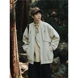 1506/Q76280/P54美式复古棒球服男秋宽松高街vibe飞行服夹克外套1，男装夹克，星座1506