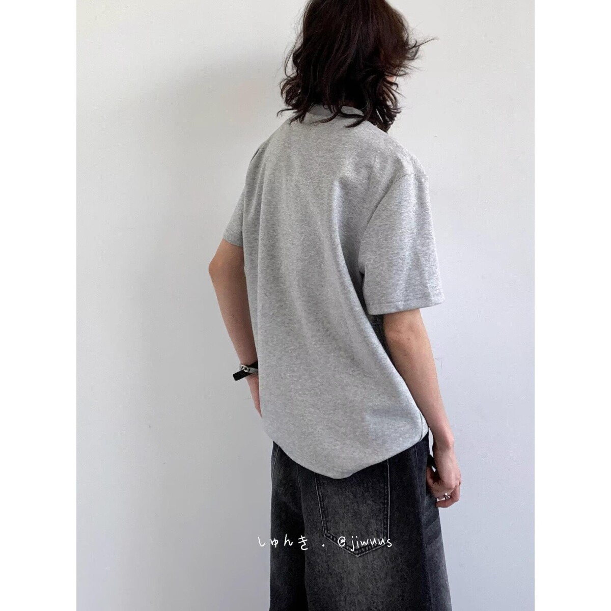1506/Q329/P36夏季纯色拼接短袖t恤潮流大码宽松休闲半袖上衣,男装T恤,星座1506