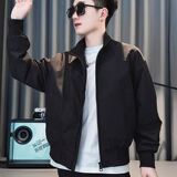 1506/Q8980/P56高街廓形飞行员夹克痞帅休闲立领外套美式2025年，男装夹克，星座1506