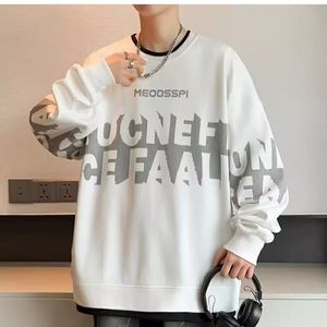 1506/Q70700/P43卫衣男秋季2025新款宽松长袖t恤秋款圆领上衣服图片