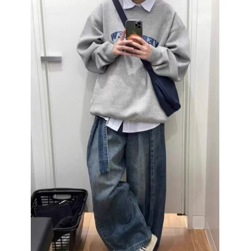 浅灰色加绒