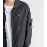 1506/Q6300/P44男女春秋款工装夹克黑色显瘦衣服宽松翻领外套1，男装夹克，星座1506