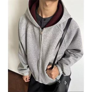 1506/QR-J7400/P59新款卫衣港风宽松简约连帽卫衣开衫男女同款，男装卫衣，星座1506