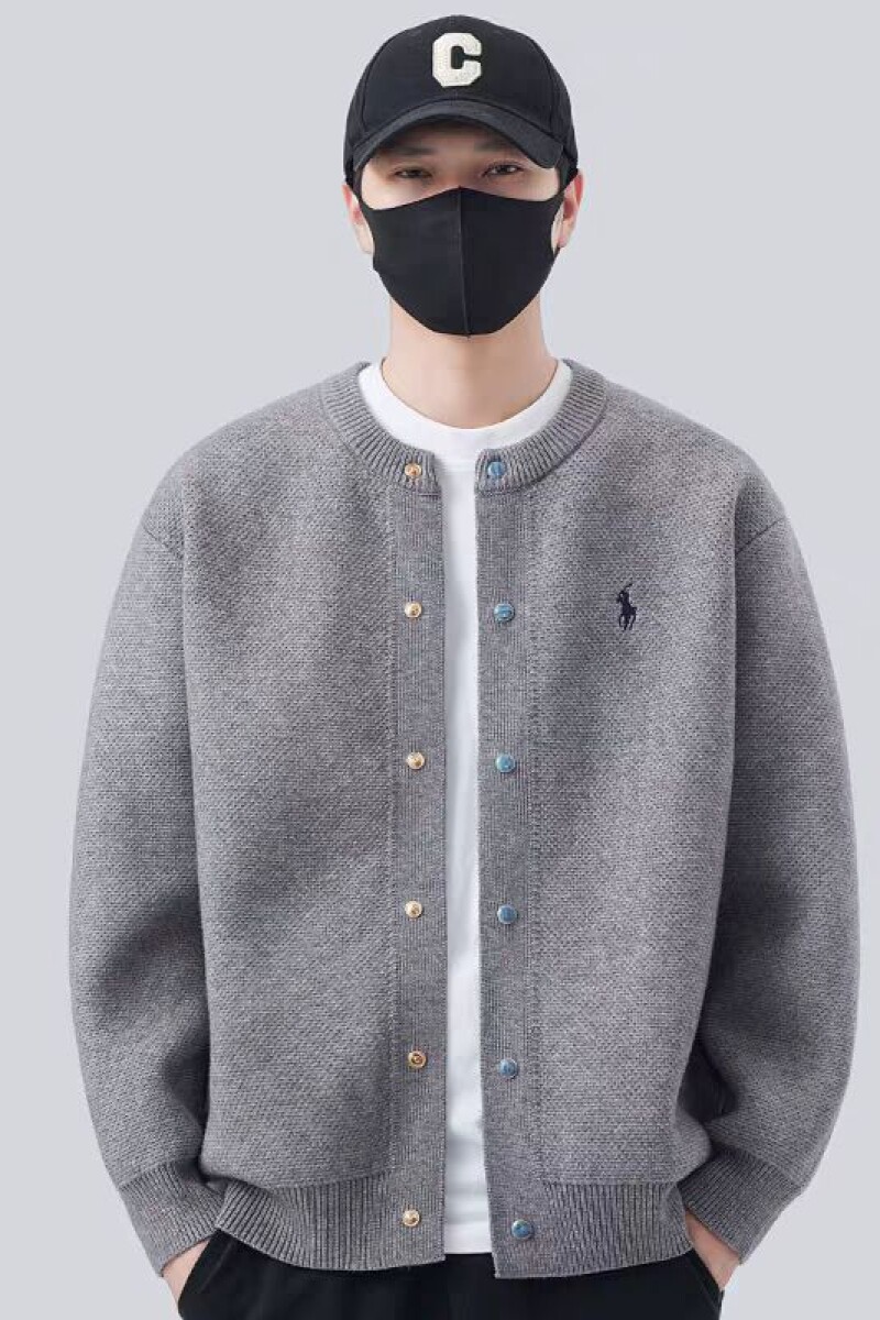 1506/QM060/P60新款棒球领粗针开衫纯色宽松休闲毛衣外套1,男装针织衫/毛衣,星座1506