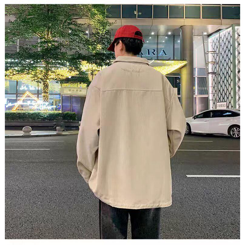 1506/QC350/P37宽松衬衣男生夏季潮流百搭休闲外套,男装衬衫,星座1506